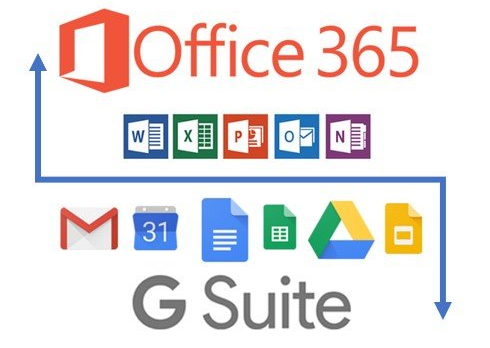 Office365 and GSuite Logo